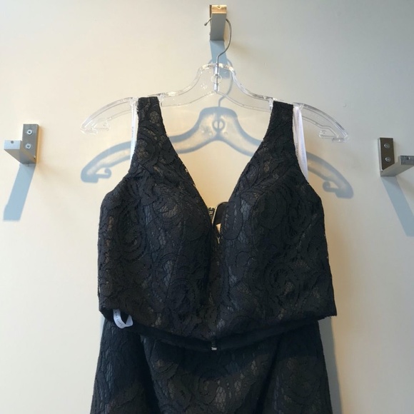 Sherri Hill Floral Two-Piece Gown - Picture 9 of 9